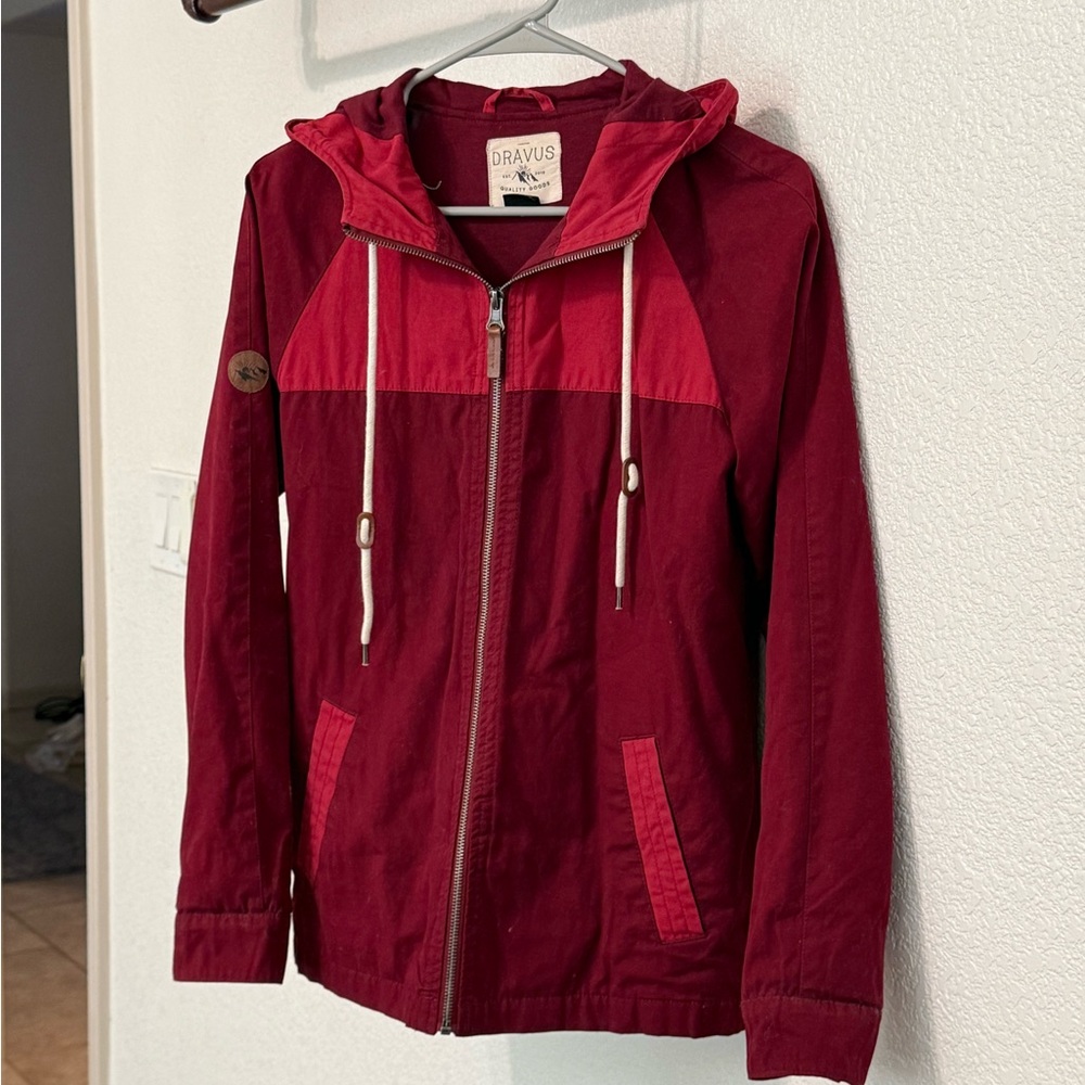 Dravus Women's Burgundy Utility Jacket